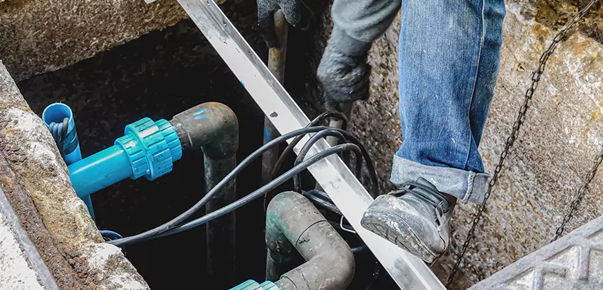 Zoeller Sewage Ejector Pump System in North Atlanta